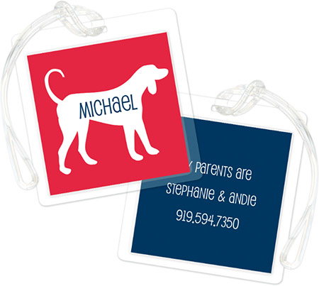 Luggage/ID Tags by PicMe Prints (Best Friend - Square)