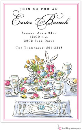 Inviting Co. - Invitations (Easter Table)