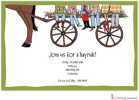 Inviting Co. - Invitations (Hayride Feet)