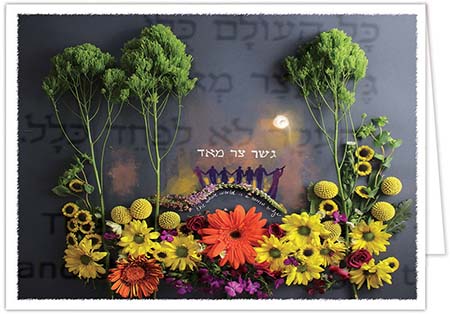 Jewish New Year Greeting Cards from Another Creation by Michele Pulver - Narrow Bridge