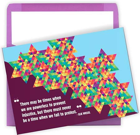 Jewish New Year Cards by Designer's Connection - Indifference Is Not An Option