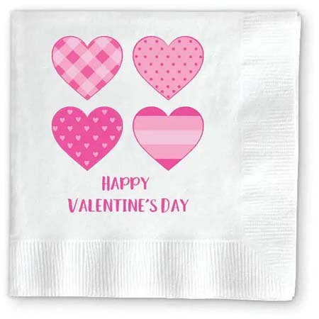 Cocktail Napkins by Donovan Designs (Happy Valentine's Day)