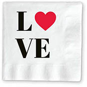 Cocktail Napkins by Donovan Designs (Love)