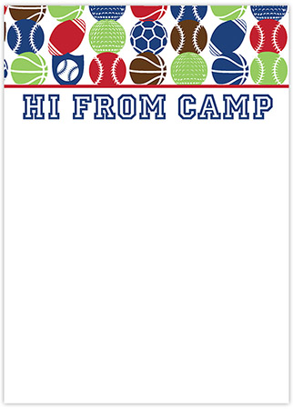 Evy Jacob Camp Notepads - Non-Personalized (Sports Camp)