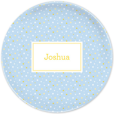 Personalized melamine plates best sale