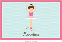 Boatman Geller - Personalized Placemats (Ballerina - Disposable)