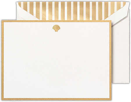 Boxed Correspondence Cards by Crane (Engraved Shell)