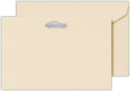 Boxed Correspondence Cards by Crane (Engraved Porsche 911)