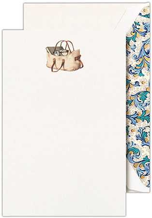 Boxed Correspondence Cards by Crane (Reader's Tote)