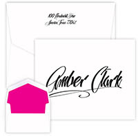 Style Oversized Note Cards by Embossed Graphics