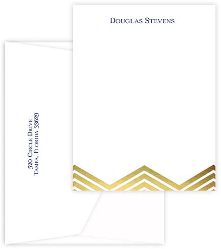 Contour Correspondence Cards by Embossed Graphics