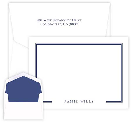 Ash Correspondence Cards by Embossed Graphics