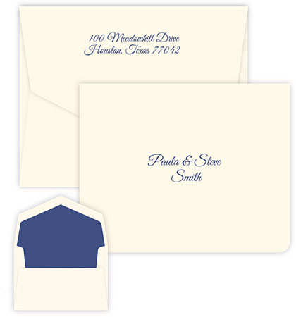 Aspen Note Cards by Embossed Graphics