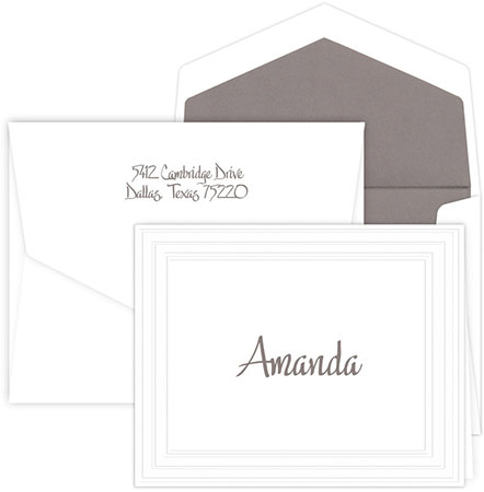 Regal Collection - Embassy Note Cards by Embossed Graphics