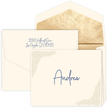 Regal Collection - Vignette Note Cards by Embossed Graphics