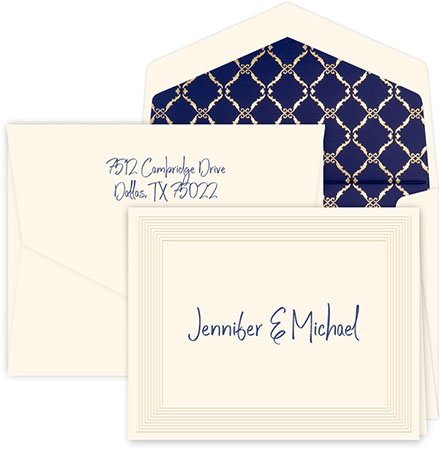 Regal Collection - Montreaux Note Cards by Embossed Graphics