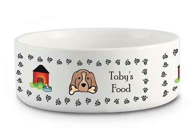 Pen At Hand Stick Figures - Pet Bowl (Dog Bowl 1)