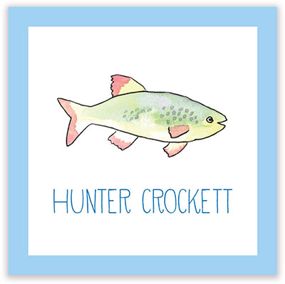 Gift Stickers by Kelly Hughes Designs (Hook Line Sinker)