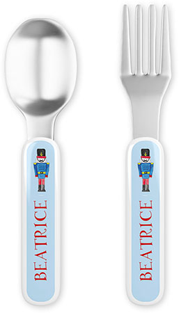 Fork and Spoon Utensil Sets by Kelly Hughes Designs (Nutcracker)