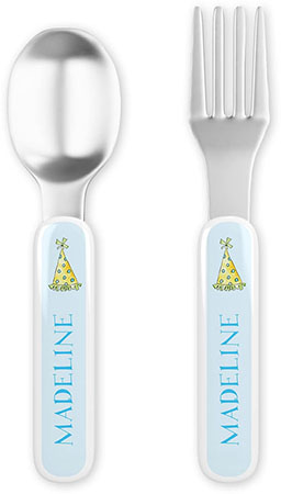 Fork and Spoon Utensil Sets by Kelly Hughes Designs (Party Hats)