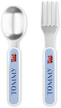 Fork and Spoon Utensil Sets by Kelly Hughes Designs (All Aboard)