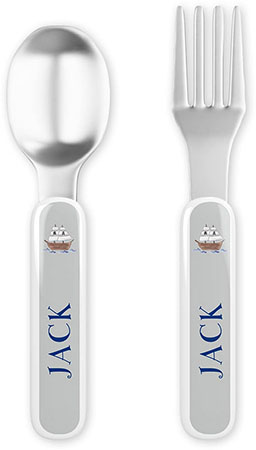 Fork and Spoon Utensil Sets by Kelly Hughes Designs (Ahoy Matey)