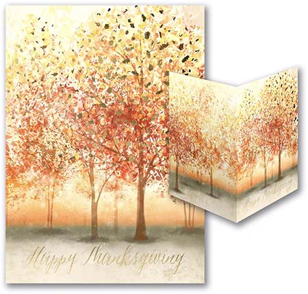 Thanksgiving Greeting Cards by Carlson Craft - Seasonal Treasure