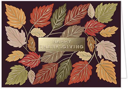 Thanksgiving Greeting Cards by Carlson Craft - Autumn's Gift