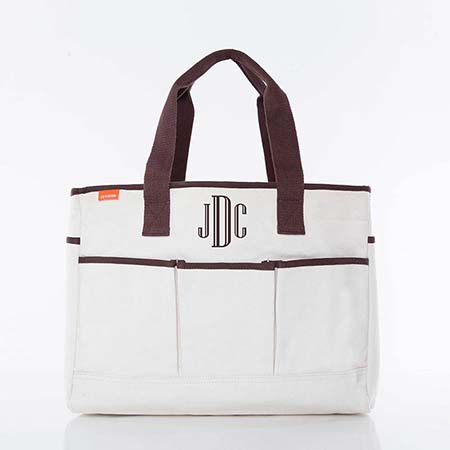 MONOGRAM UTILITY TOTE