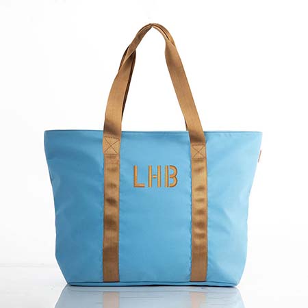 Sky Blue Motion Tote Bags by CB Station