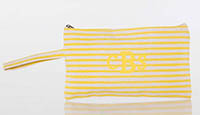 Stripes Yellow Clutch Bags by CB Station