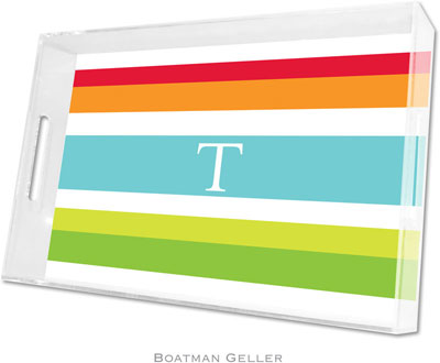 Boatman Geller Lucite Trays - Espadrille Bright (Large - Panel)